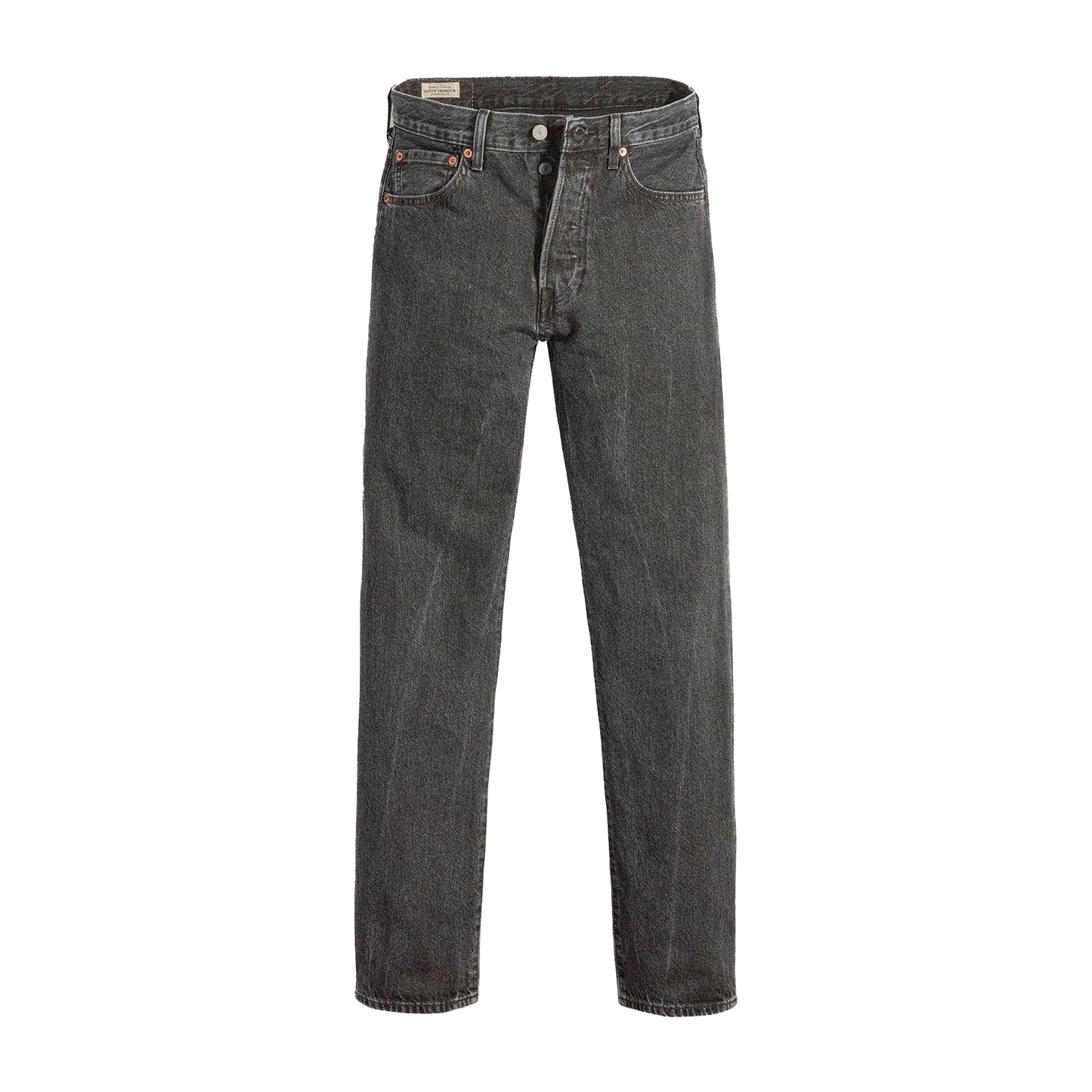 Grey - Front - Levis Mens 501 Original Crash Courses Jeans