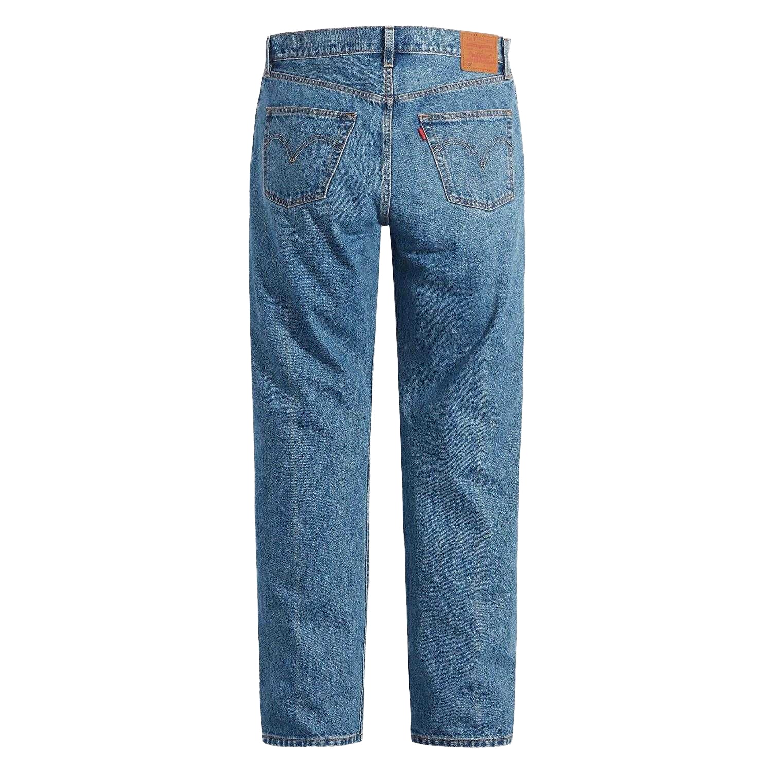 Blue - Back - Levis Womens-Ladies 501 90s Jeans