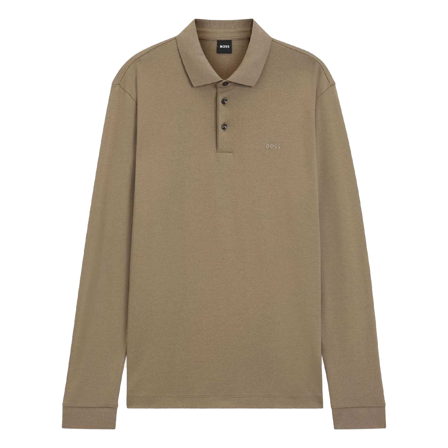 Brown - Front - Boss Mens Pado 30 Polo Shirt