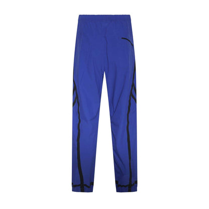 Blue - Back - Lacoste Mens Lightweight Tracksuit Bottoms