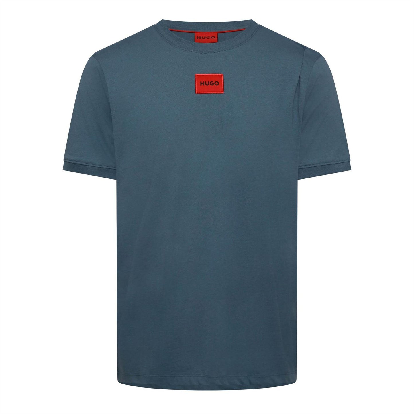 Open Blue - Back - Hugo Mens Diragolino212 Logo T-Shirt