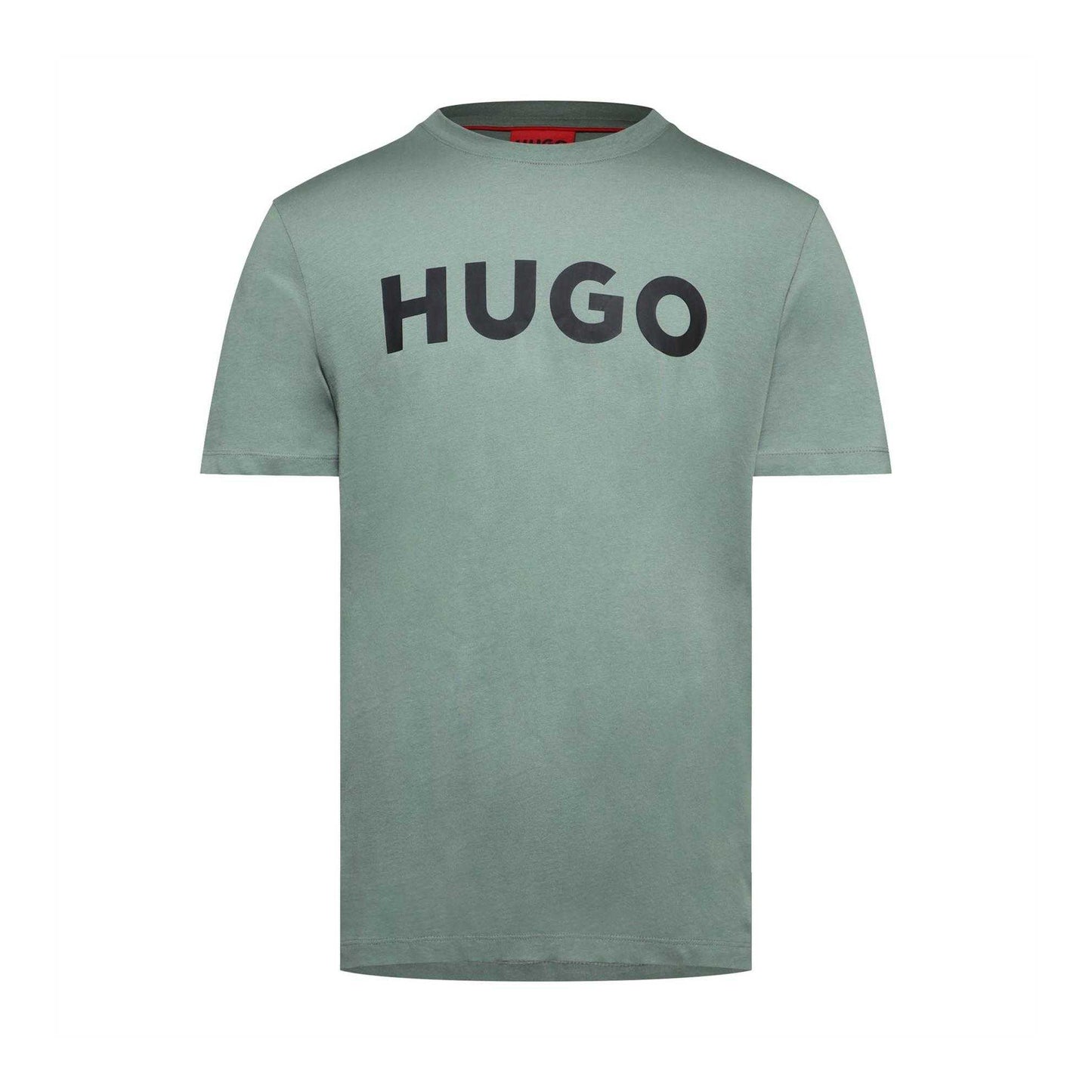 Green - Front - Hugo Mens Dulivio Logo T-Shirt