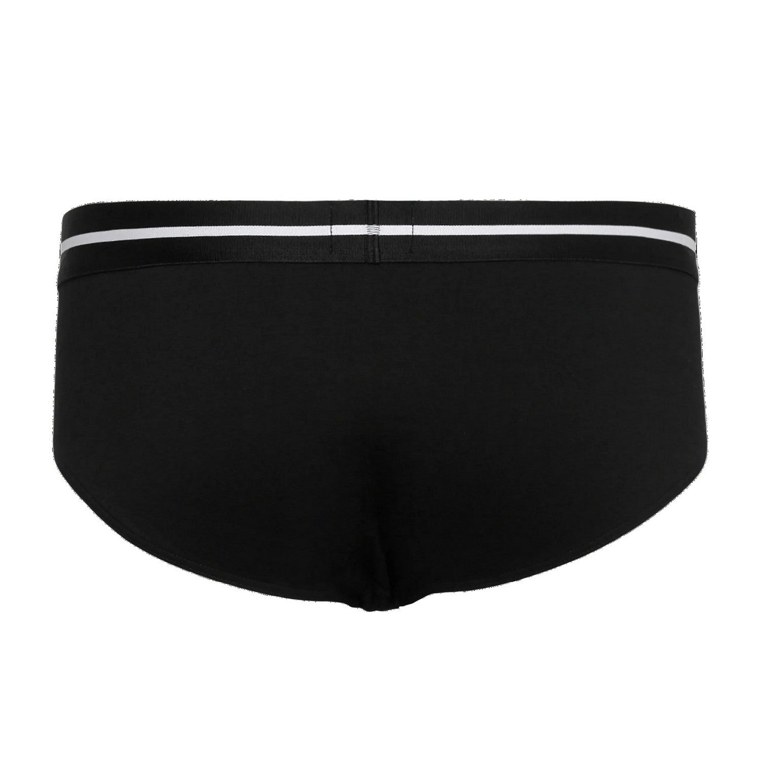 Black - Lifestyle - Boss Mens Logo Briefs (Pack of 3)
