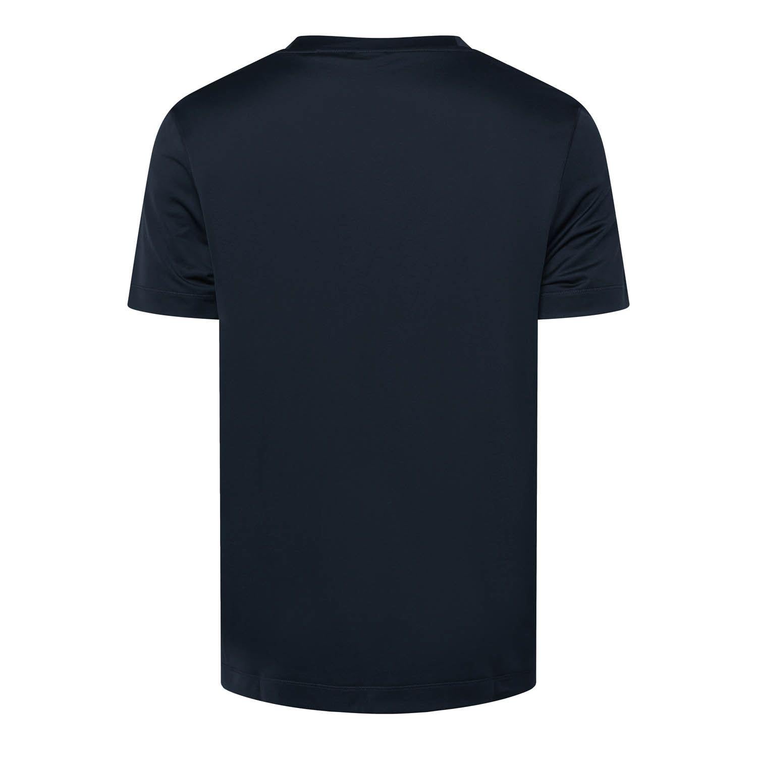 Dark Blue - Back - Boss Mens P-Tiburt 152 T-Shirt