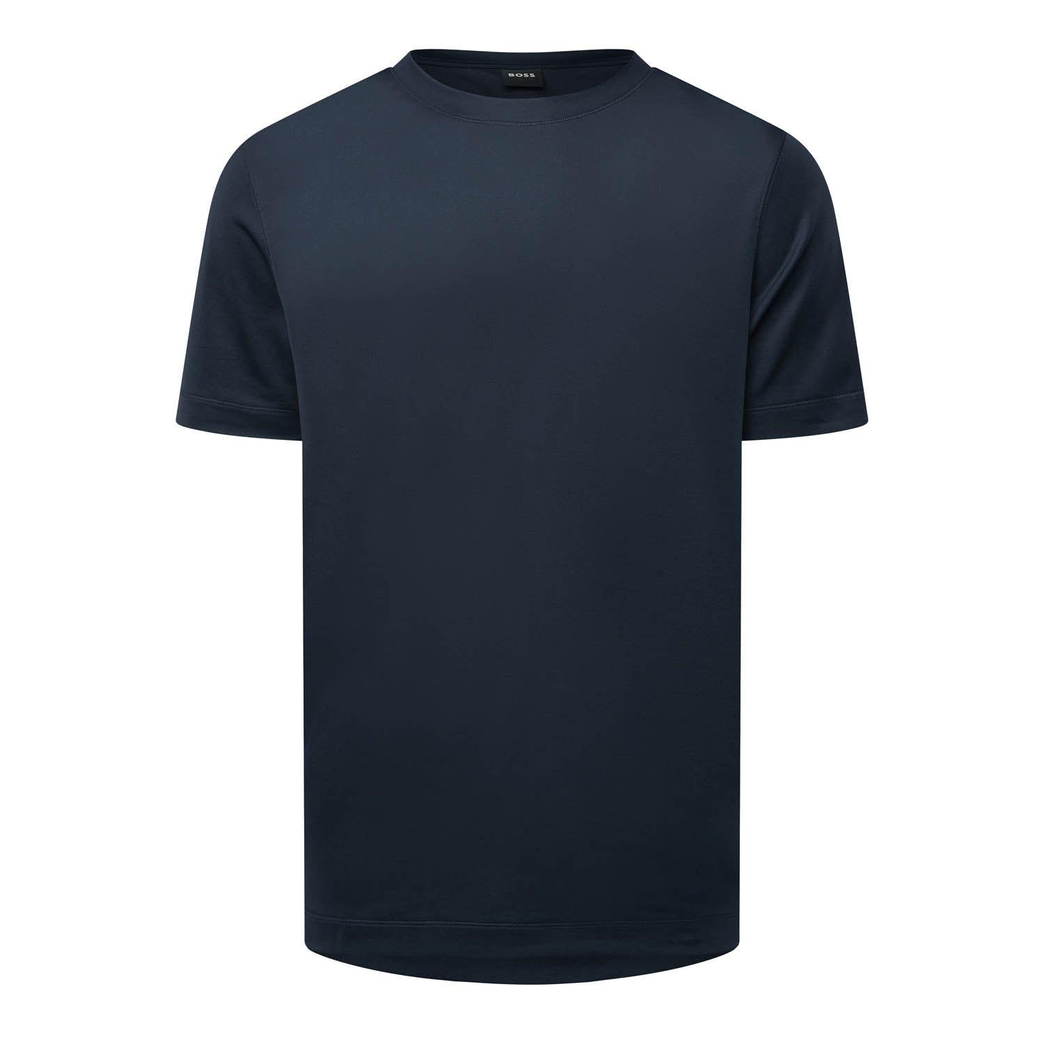 Dark Blue - Front - Boss Mens P-Tiburt 152 T-Shirt