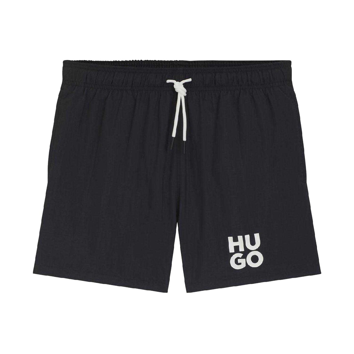 Black - Front - Hugo Mens Paolo Quick Dry Swim Shorts