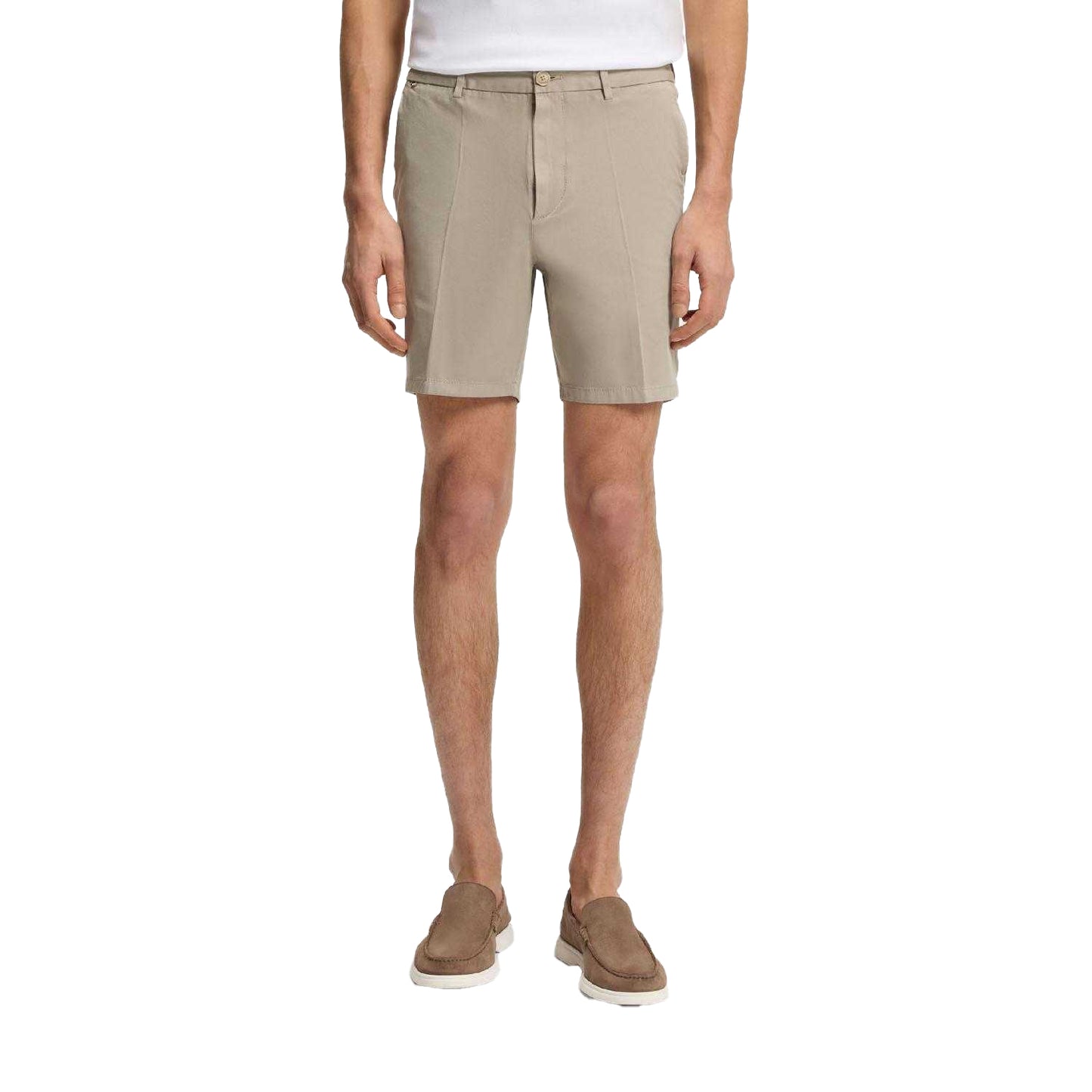 Dark Blue - Front - Boss Mens H-Kane1 Modern Shorts
