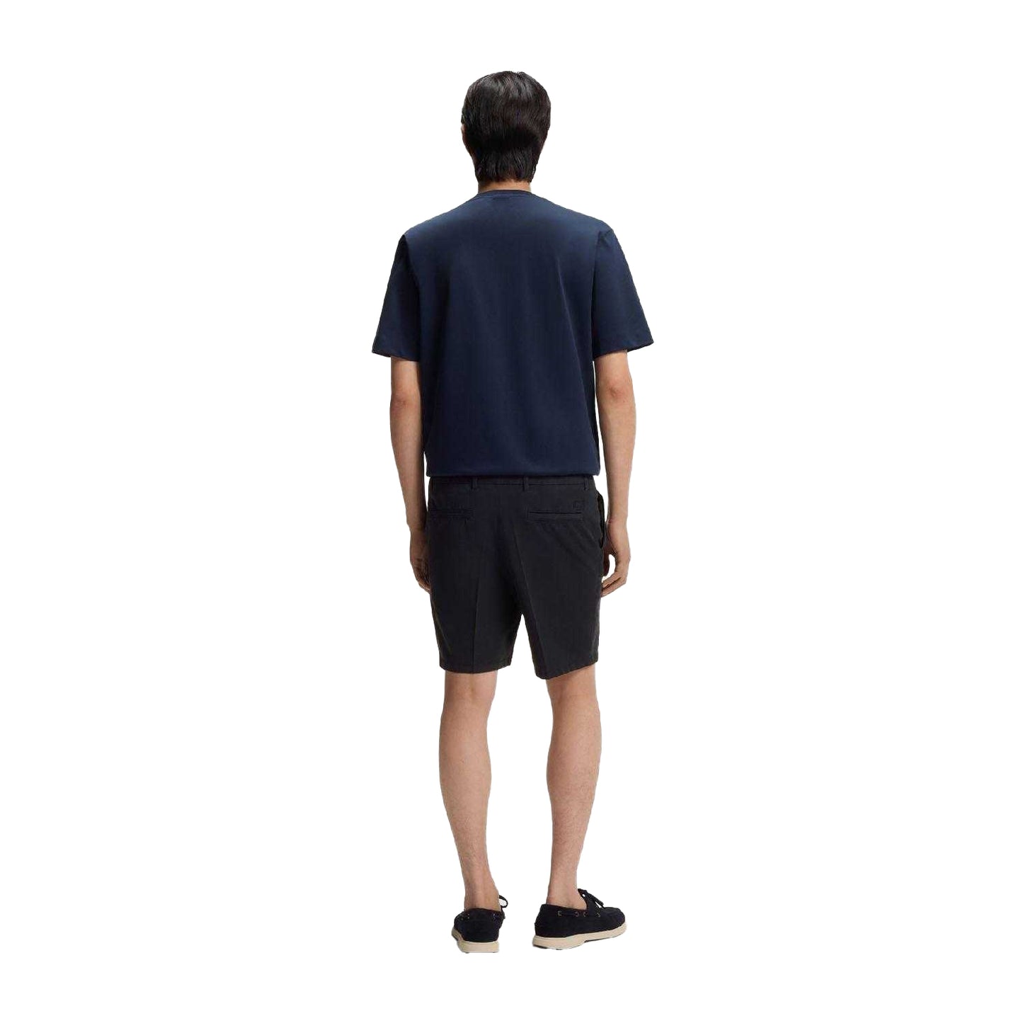 Dark Blue - Side - Boss Mens H-Kane1 Modern Shorts