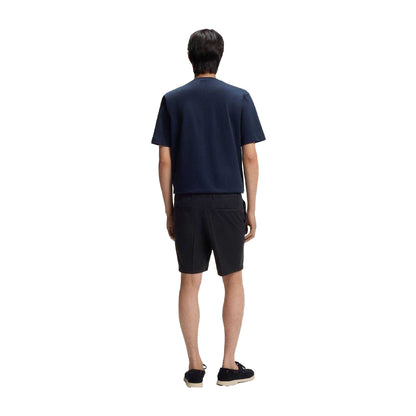 Dark Blue - Side - Boss Mens H-Kane1 Modern Shorts