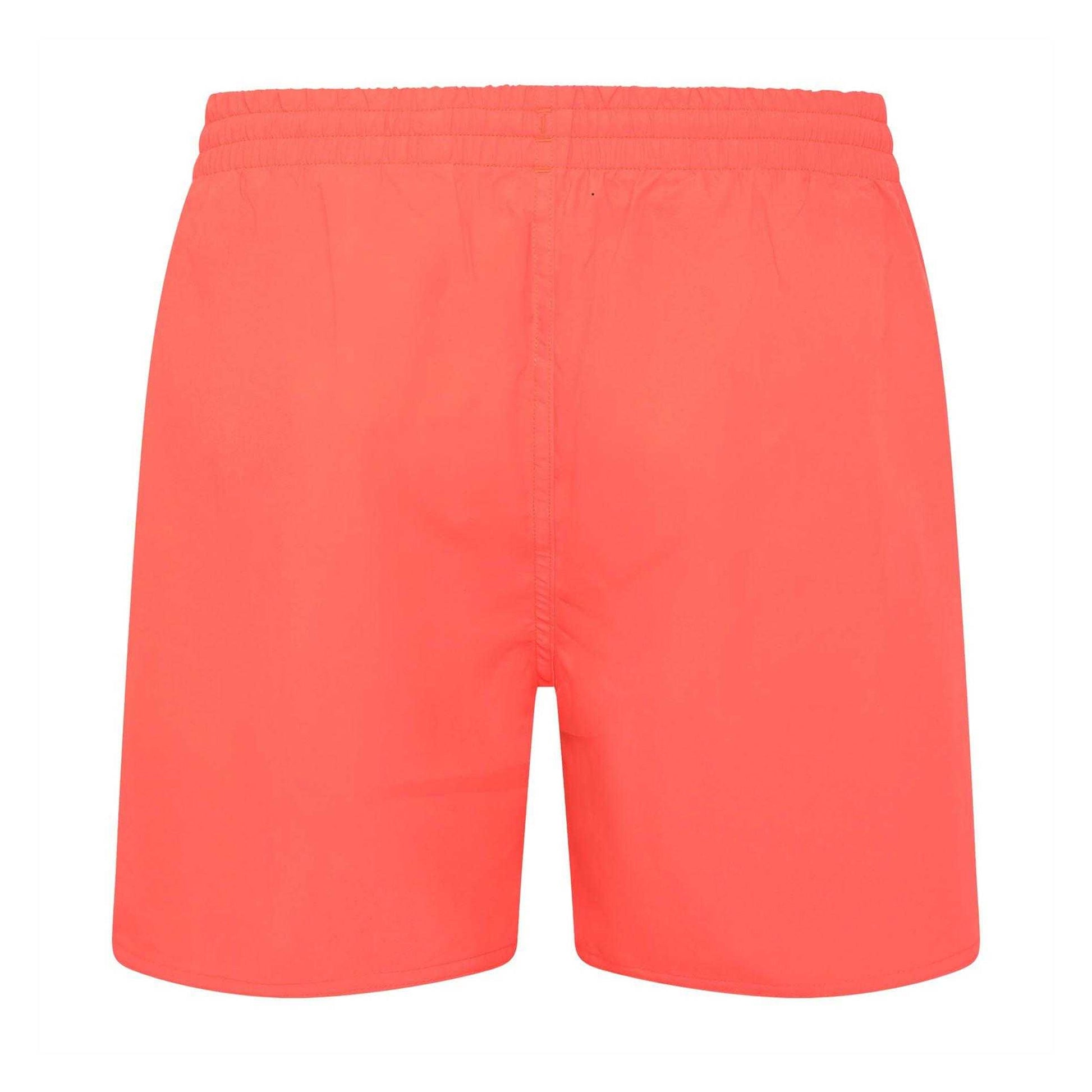 Red - Back - Speedo Mens Essential Swim Shorts