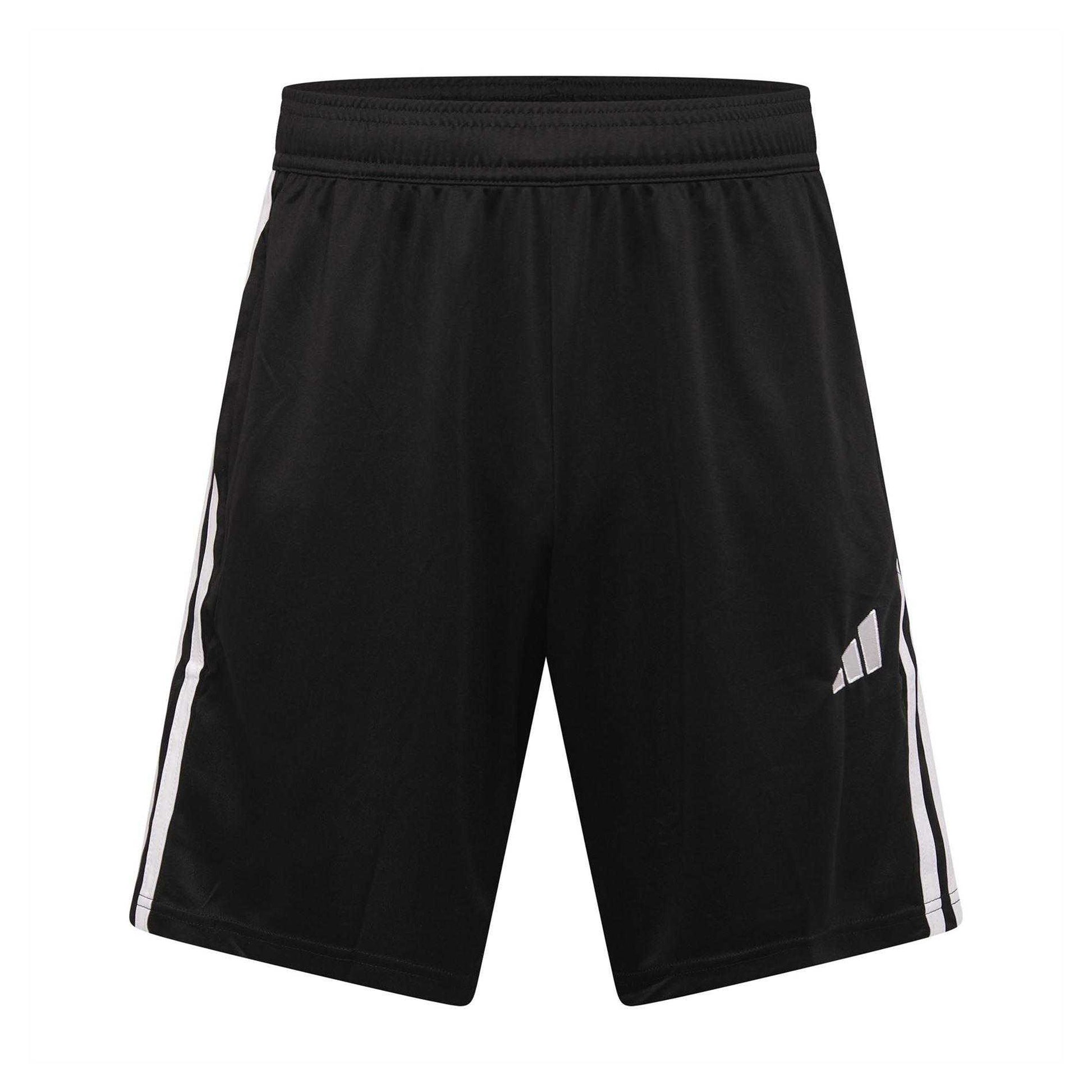 Black - Front - Adidas Mens Tiro 25 Essentials Shorts