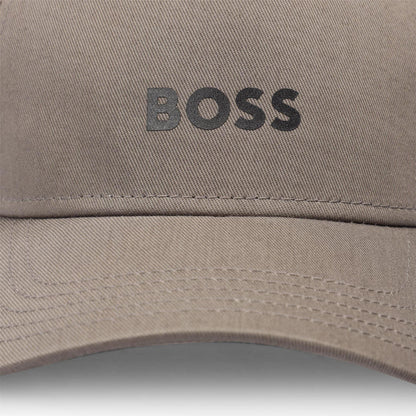 Charcoal - Side - Boss Seth-L Logo Cotton Baseball Cap