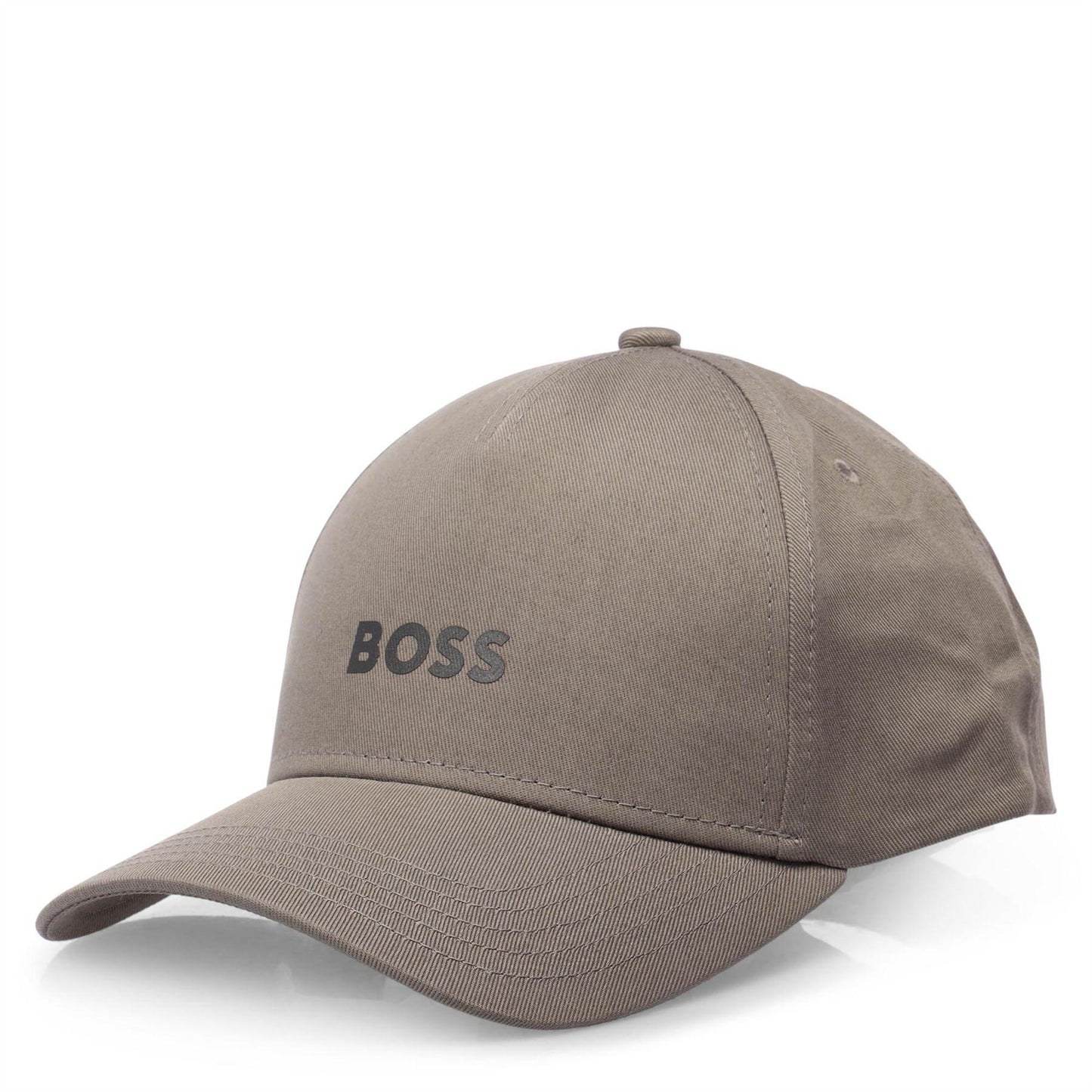 Charcoal - Front - Boss Seth-L Logo Cotton Baseball Cap