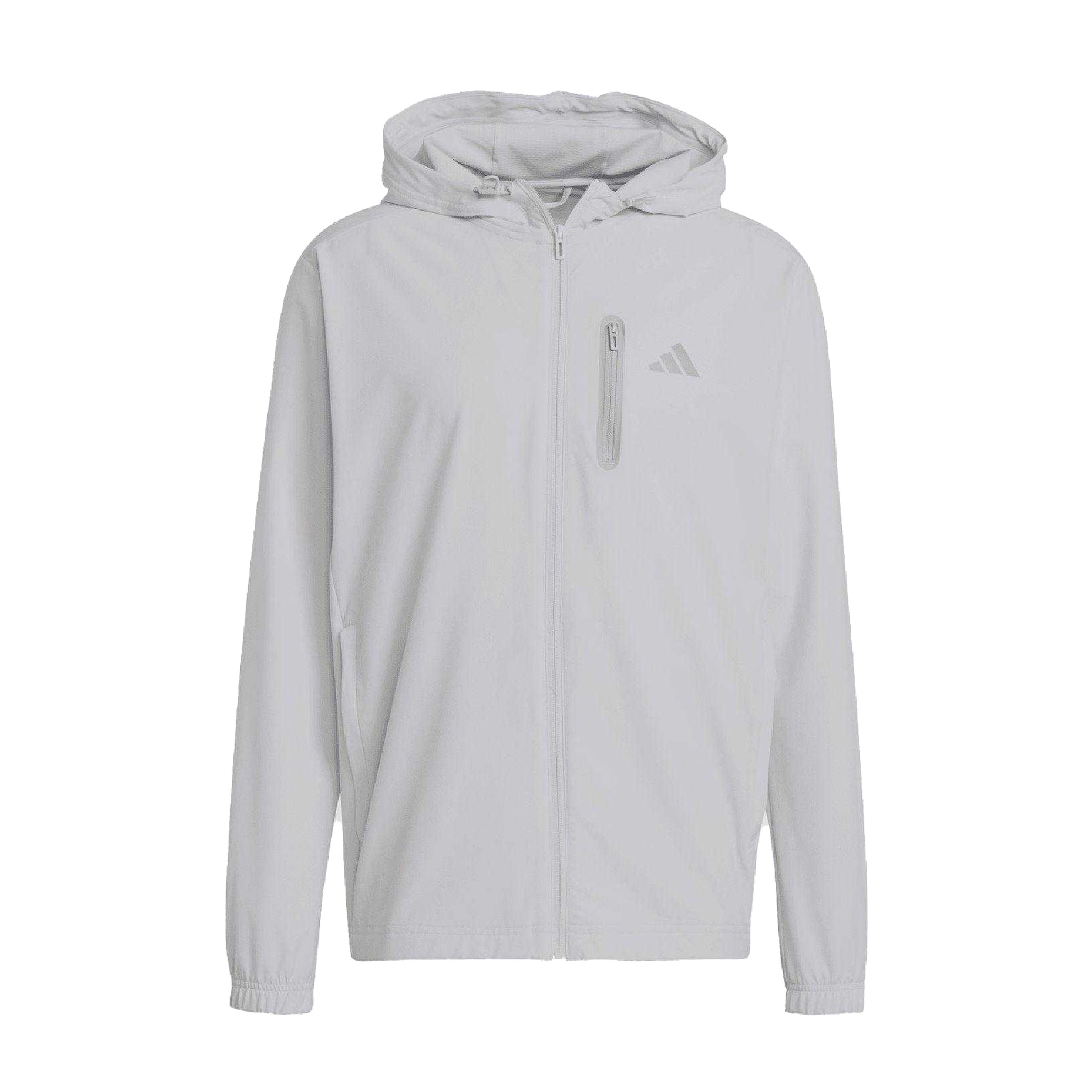 Grey - Front - Adidas Mens Track Jacket
