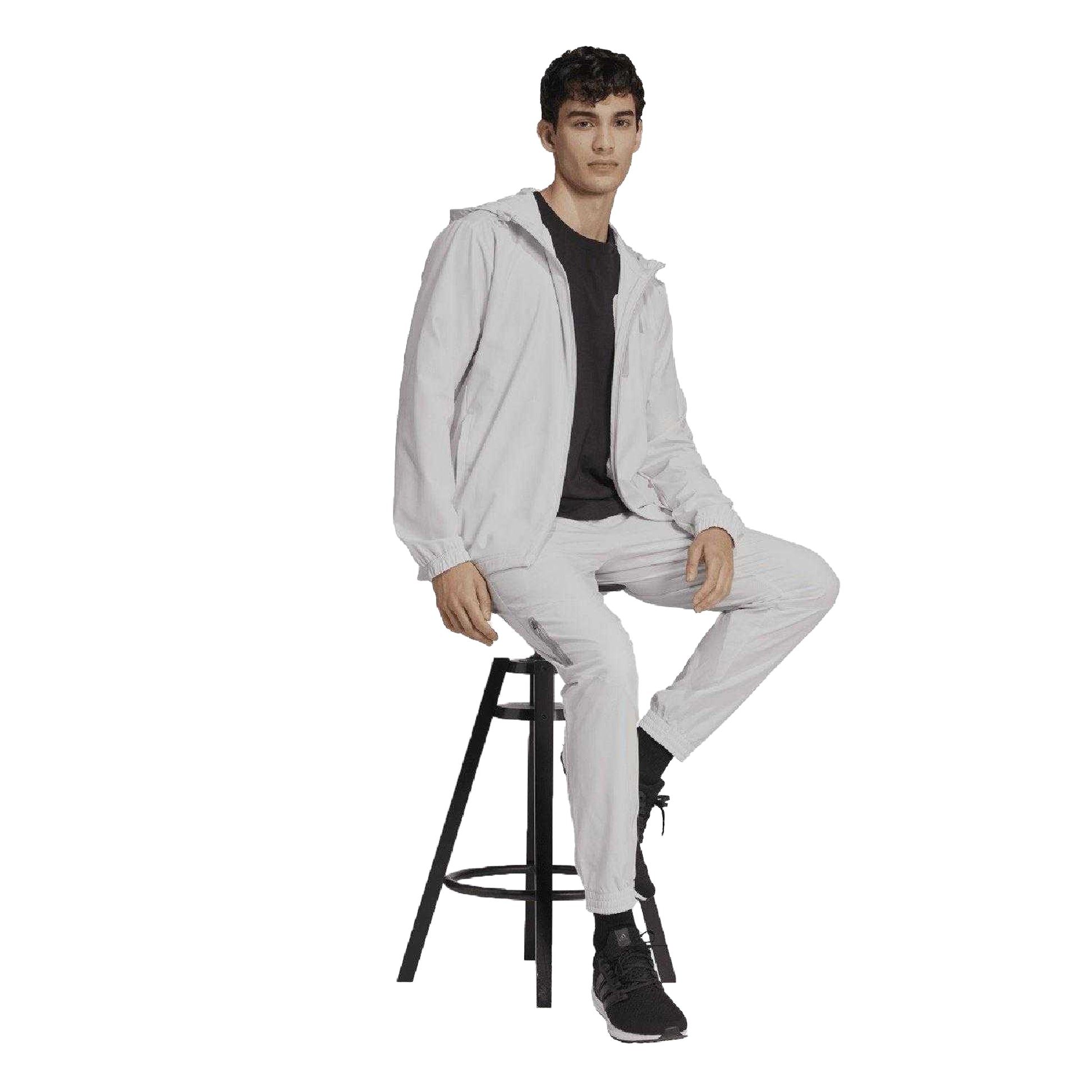 Grey - Pack Shot - Adidas Mens Track Jacket