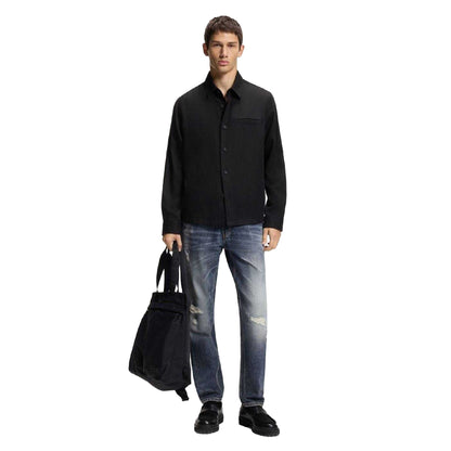 Navy - Lifestyle - Hugo Mens 634 Tapered Jeans