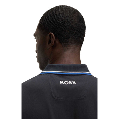 Dark Blue - Lifestyle - Boss Mens Paddy Pro Pique Regular Polo Shirt