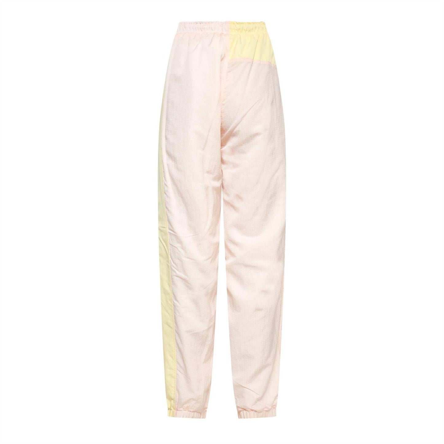 Cream - Back - Lacoste Womens-Ladies Colour Block Jogging Bottoms