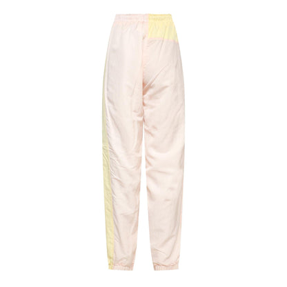 Cream - Back - Lacoste Womens-Ladies Colour Block Jogging Bottoms