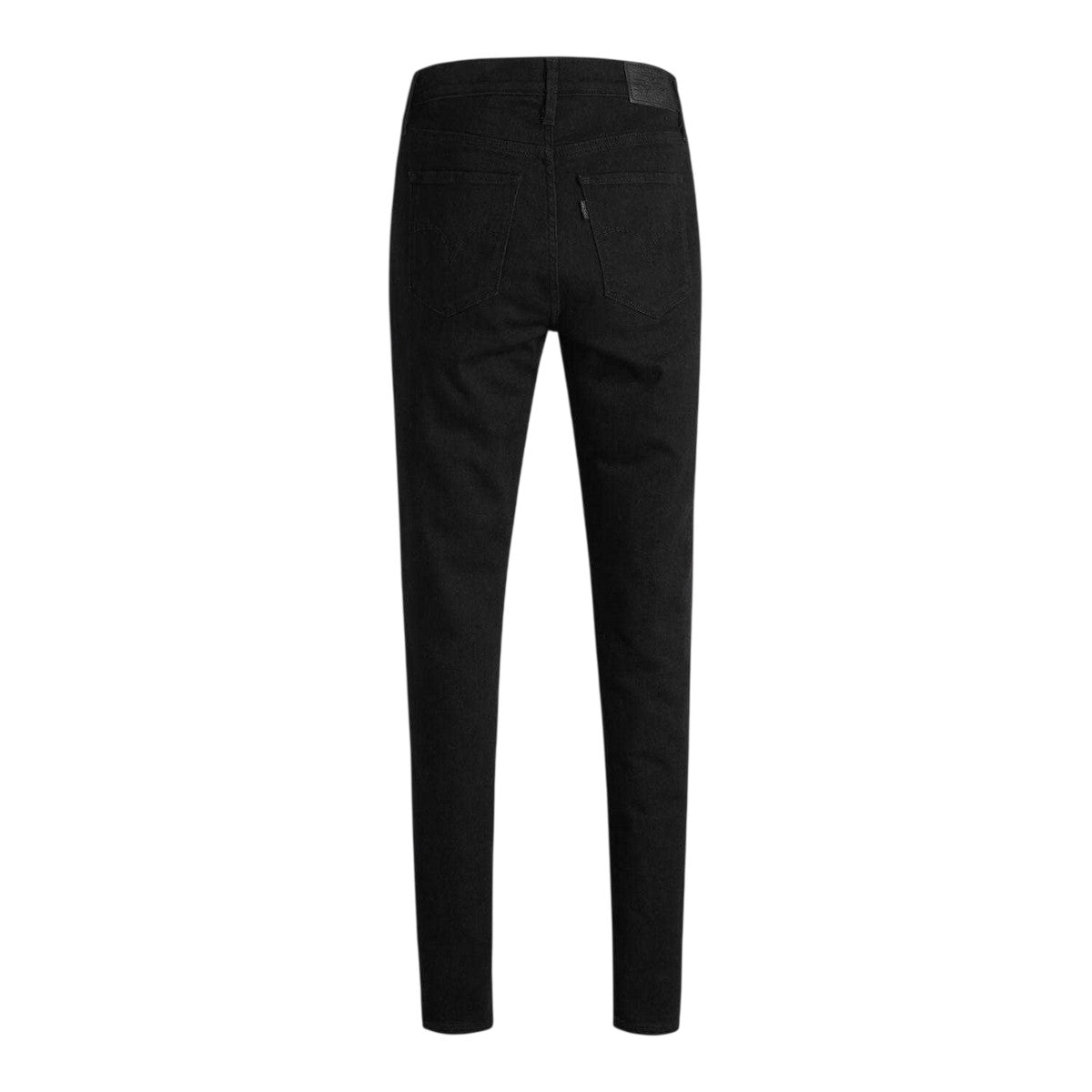 Black - Back - Levis Womens-Ladies High Rise Skinny Jeans