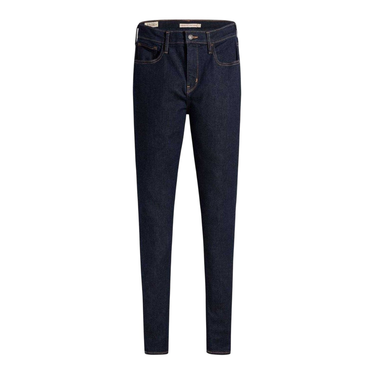 Blue - Front - Levis Womens-Ladies High Rise Skinny Jeans