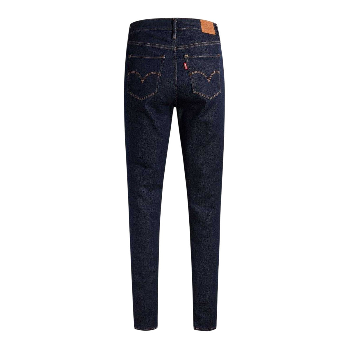Blue - Back - Levis Womens-Ladies High Rise Skinny Jeans