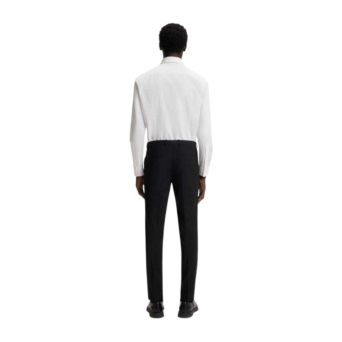 White - Back - Hugo Mens Kenno Slim Business Shirt