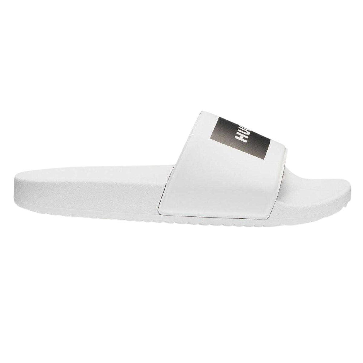 White - Side - Hugo Mens Timein Logo Sliders