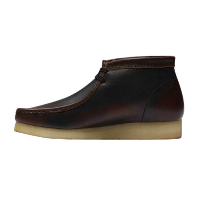 Brown - Pack Shot - Clarks Mens Wallabee Suede Boots