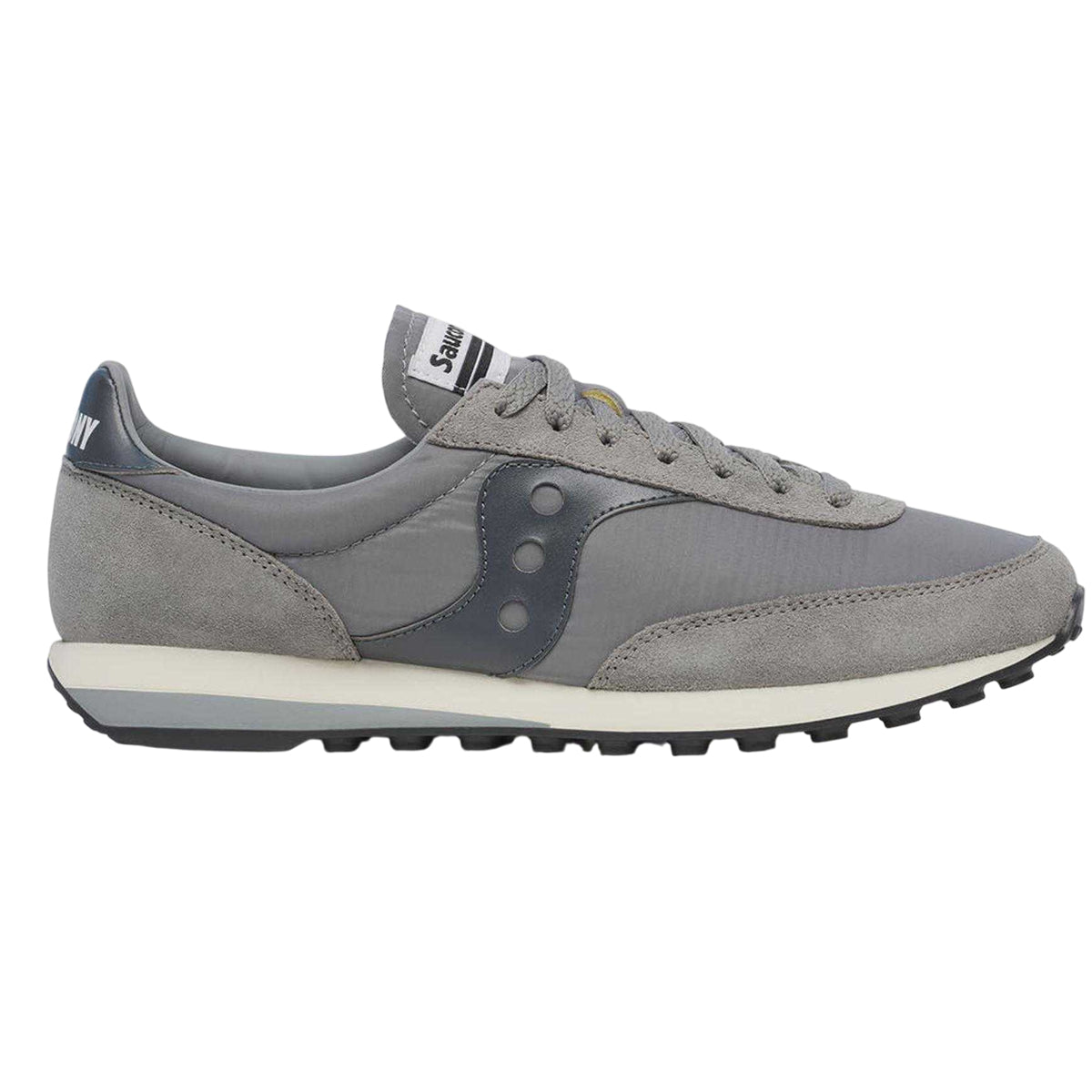 Grey - Lifestyle - Saucony Womens-Ladies Originals 80 Suede Trainers