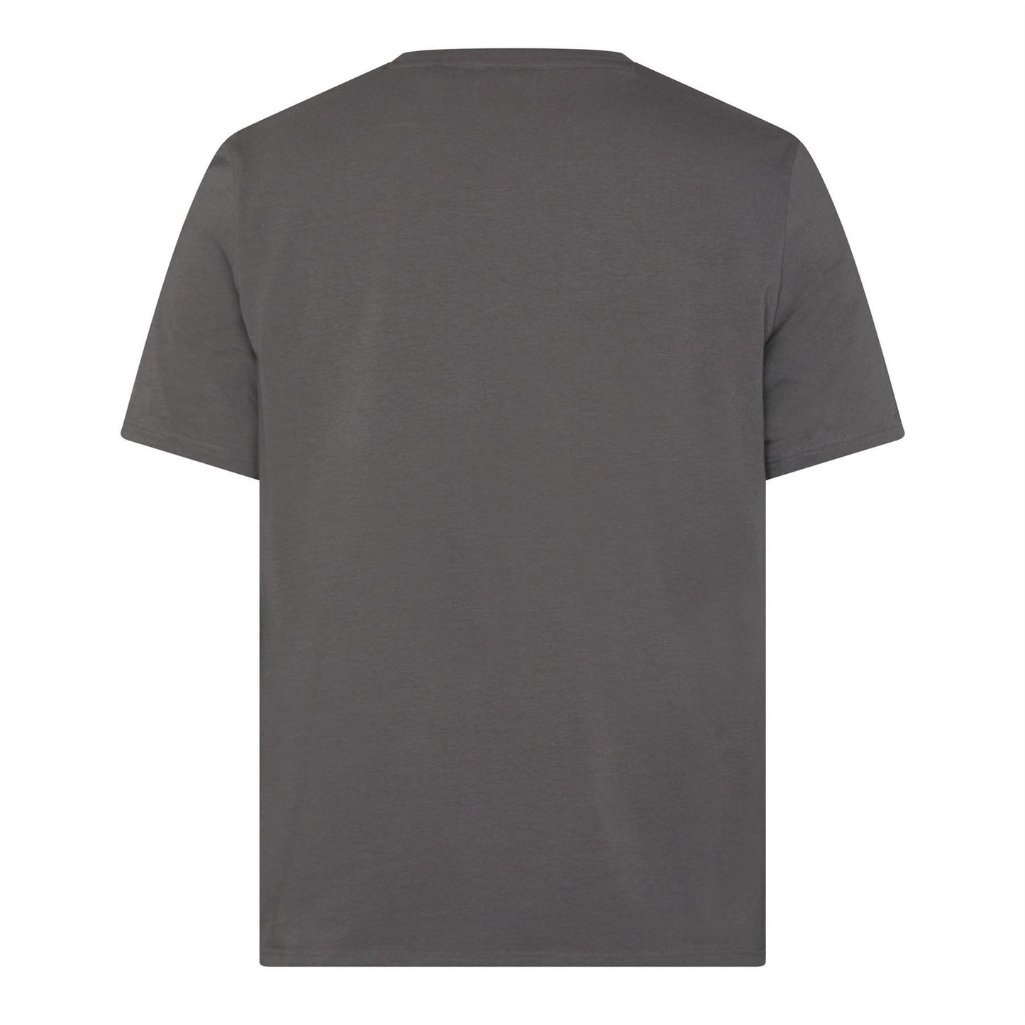 Grey - Back - Boss Mens Unique Cotton Stretch Pyjama Top