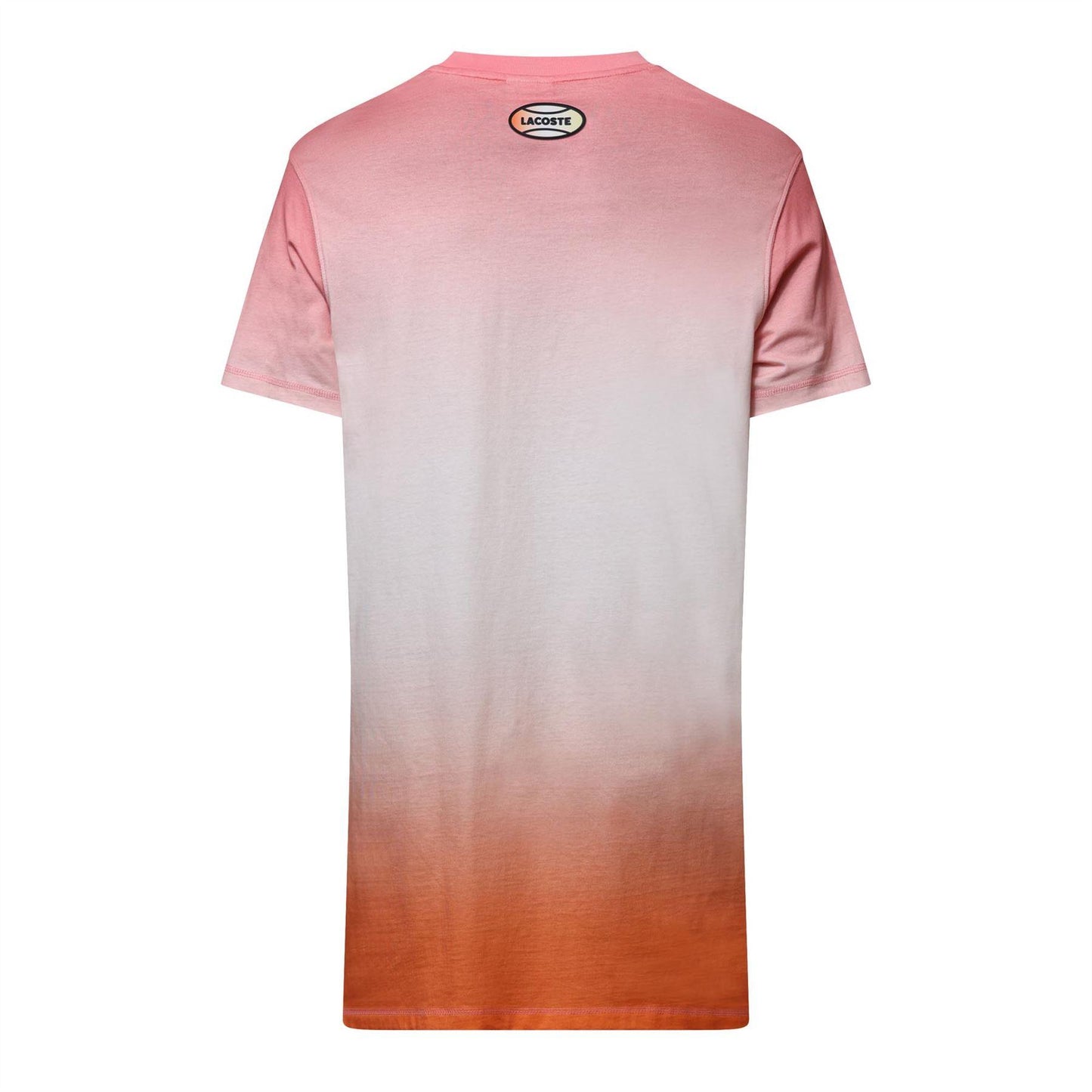 Pink - Back - Lacoste Womens-Ladies Ombre Dress