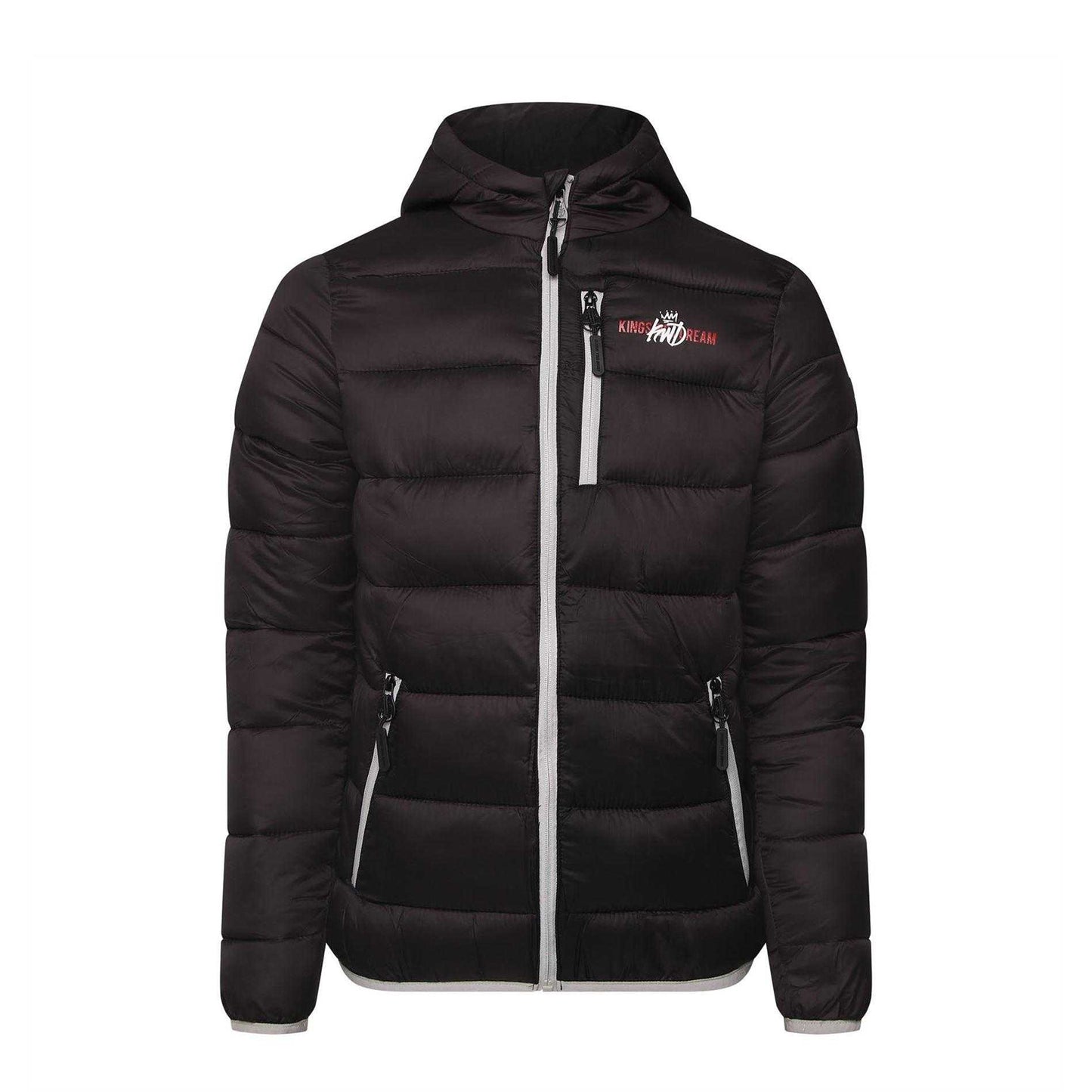 Black - Front - Kings Will Dream Mens Barcana Puffer Jacket