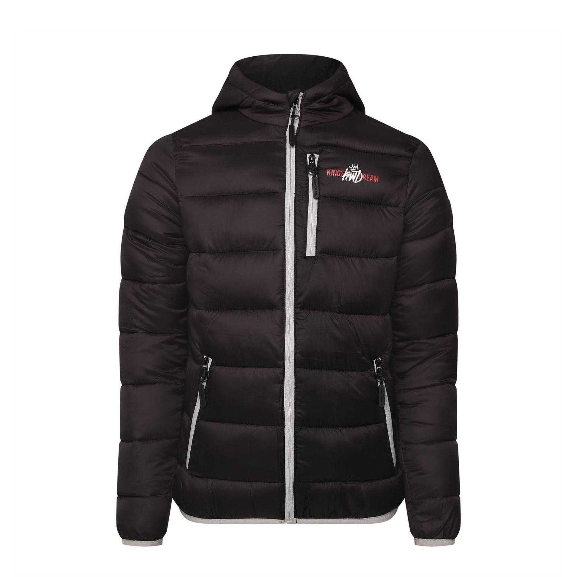 Black - Front - Kings Will Dream Mens Barcana Puffer Jacket