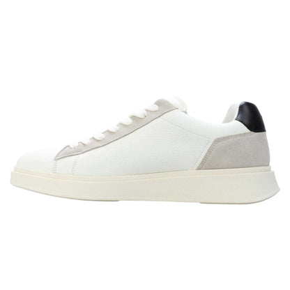 Natural - Side - Boss Mens Bulton Leather Running Trainers