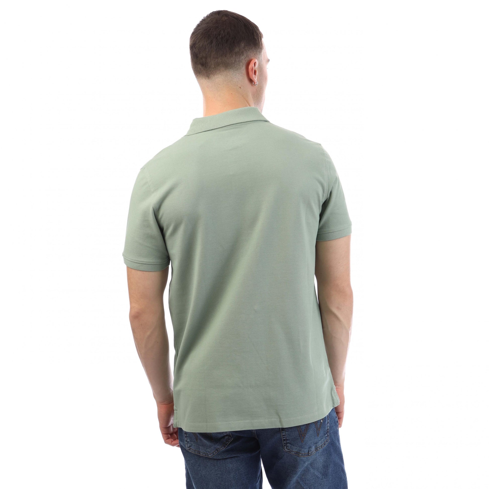 Green - Side - Timberland Mens Millers River Polo Shirt