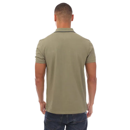 Khaki - Back - Timberland Mens Millers River Polo Shirt