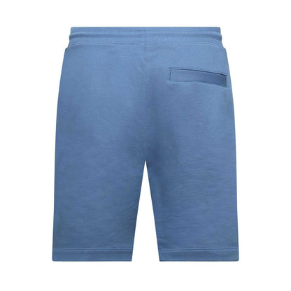 Blue - Back - Hugo Mens Diz222 French Terry Shorts