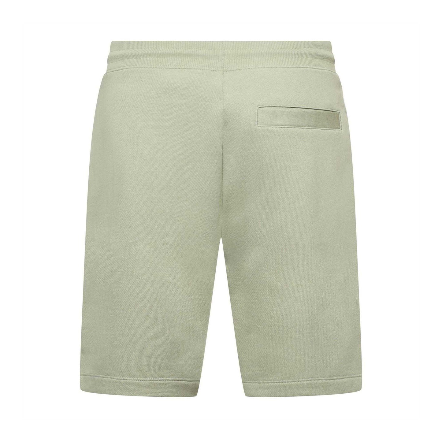 Green - Back - Hugo Mens Diz222 French Terry Shorts