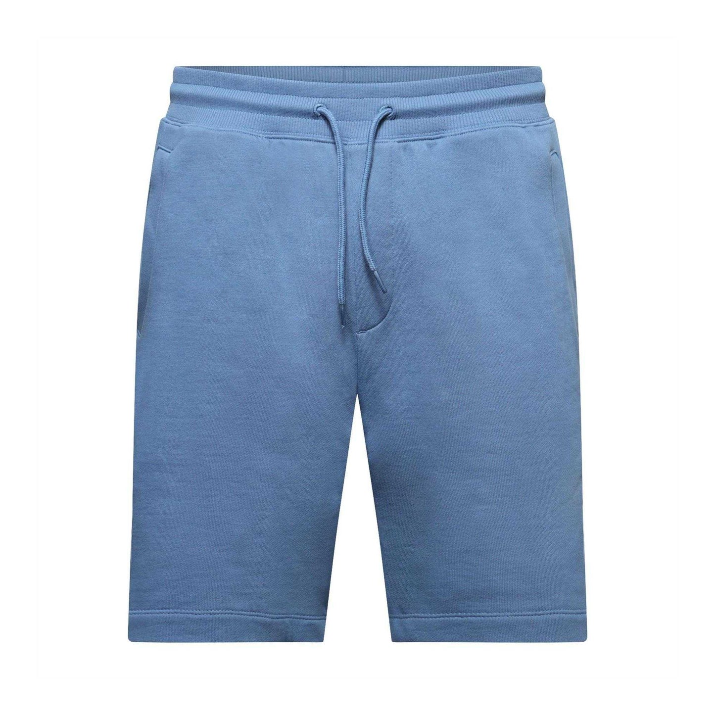 Blue - Front - Hugo Mens Diz222 French Terry Shorts