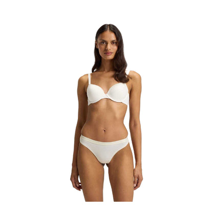 Cloud-Sand-Light Pink - Side - Boss Womens-Ladies Logo Thong (Pack of 3)
