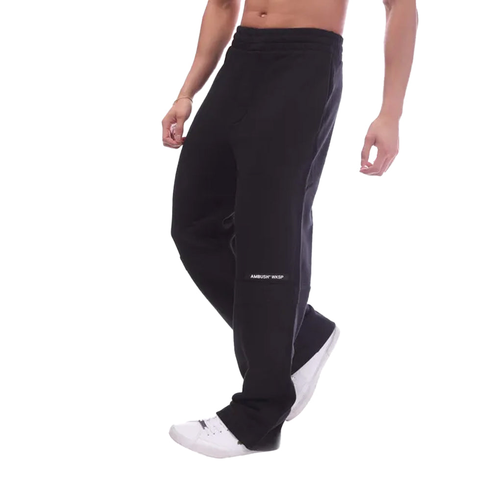 Black - Side - Ambush Mens Kimono Jogging Bottoms