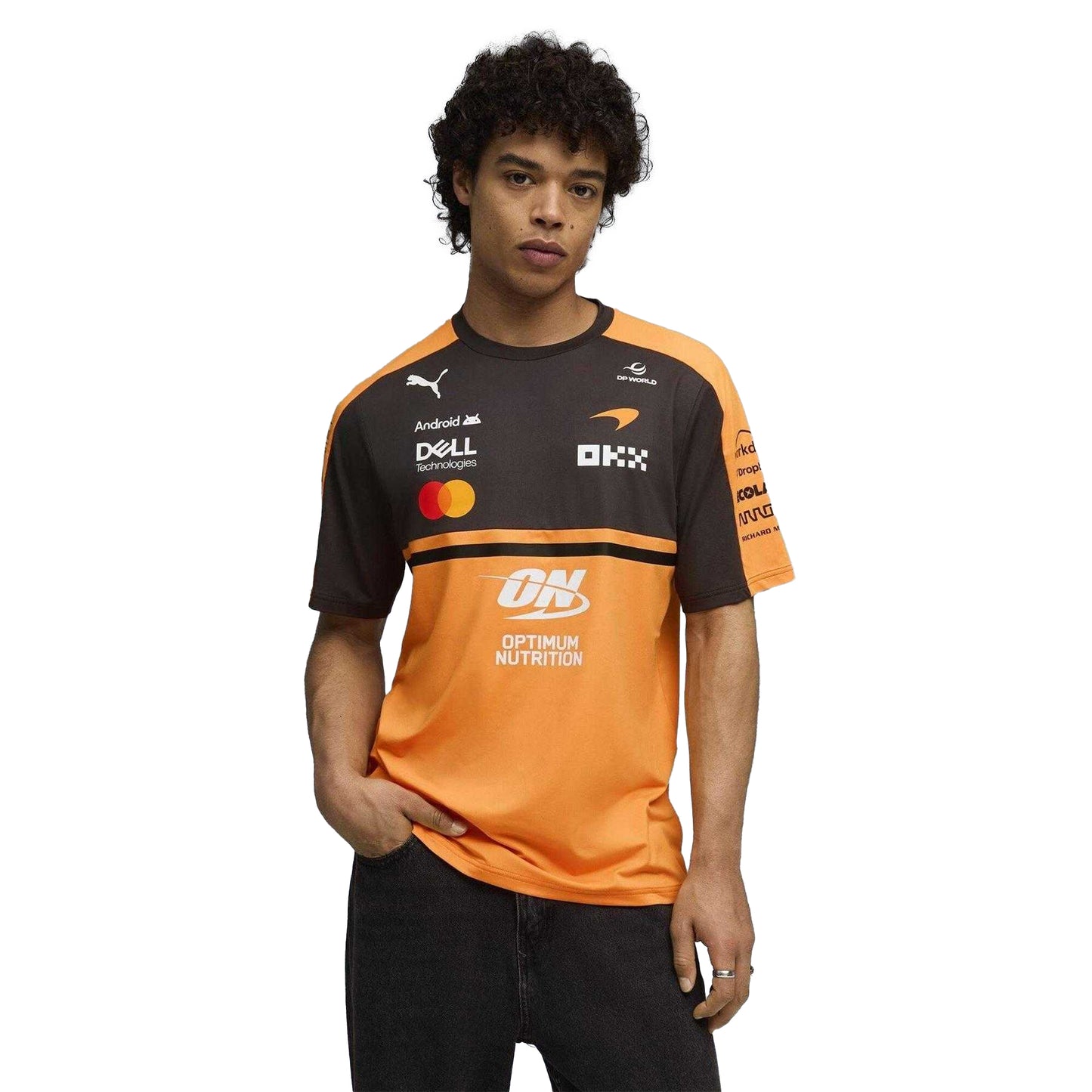 Green - Side - Puma Unisex Adult Replica McLaren F1 Replica T-Shirt