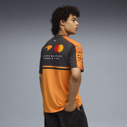 Orange-Black - Lifestyle - Puma Unisex Adult Replica McLaren F1 Replica T-Shirt