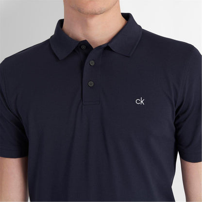 Navy - Lifestyle - Calvin Klein Mens Golf Polo Shirt