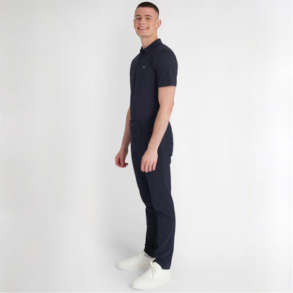 Navy - Pack Shot - Calvin Klein Mens Golf Polo Shirt
