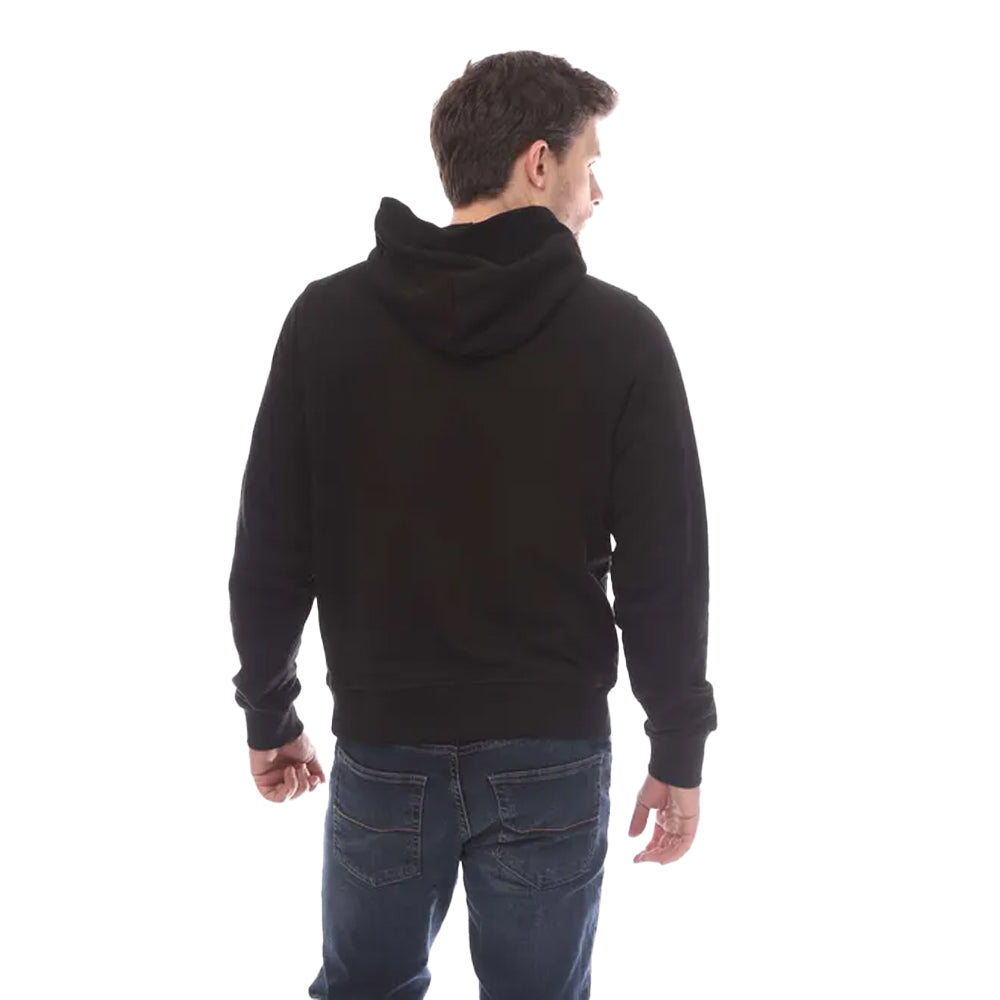 Black - Back - Diesel Mens S-Ginn Hoodie