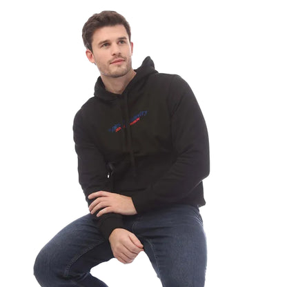 Black - Side - Diesel Mens S-Ginn Hoodie