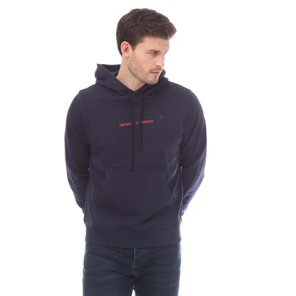 Navy - Front - Diesel Mens S-Ginn Hoodie