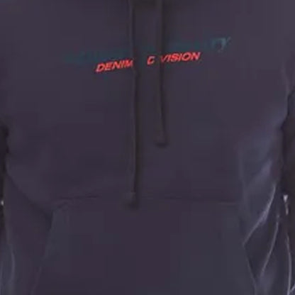 Navy - Back - Diesel Mens S-Ginn Hoodie